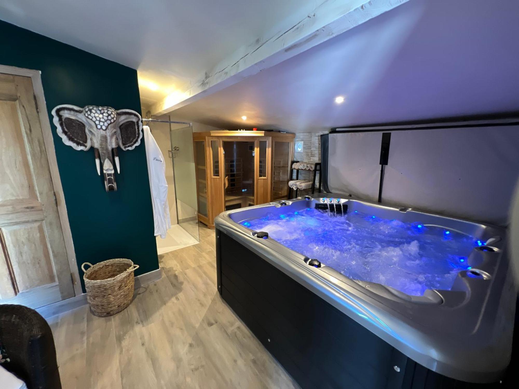 Lecrin Chambre D'Hote Spa Бельгард Экстерьер фото